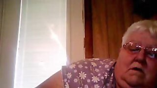 Webcam Show From Bbw Granny