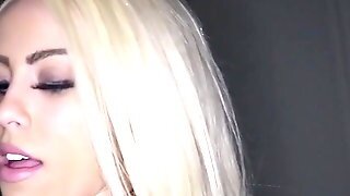 Phat Ass Blonde Fucked In A Dark Hotel Room