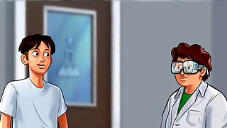 Nerd Couple, Loud Moaning Orgasm, Mummy