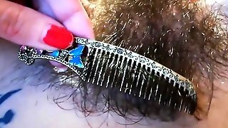 Hairy Pussy Compilation Extreme Hairy Bush Girl