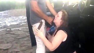 Fat BBW Mom With Big Ass Gets Screwed Outdoors In The Forest