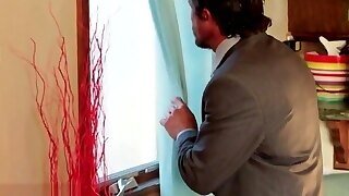 Busty Stepdaughter Pussyfucked And Creamed