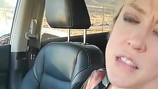 Milf Car Masturbation