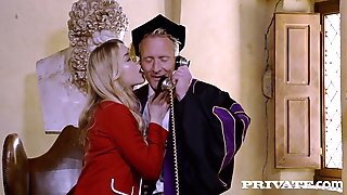 Private.com - Schoolgirl Alecia Fox Fucks School Principal!