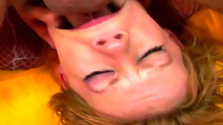 Guy With Thick Dick Fucks A Face Of Young Trashy Teen