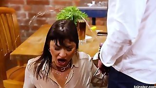 Pissing On Barmaid High-definition - Kinky Porn