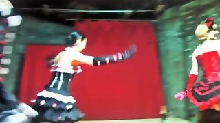 Burlesque Strip Show 71 Miss Gear Box Can Can