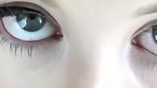 Beautiful Eyes With A Blowjob