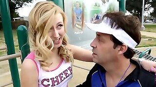 Adorable Teen Mates Screw The Others Competitive Dad