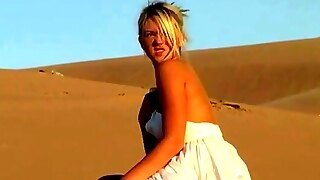 Bendy Huge-chested Teen Stunner