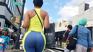Lovely Fit Bubble Booty Latina In Grey Spandex