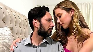Haley Reed Makes Love With Bearded Stepfather