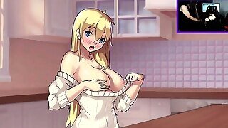 Dead_girl Gioca A Nutaku Con Il Suo Migliore Amico E Lo Fa Venire Due Volte