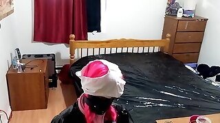 Sissy Maids Self Bondage Fun.....06-06-2020