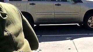 Huge Booty Black Milf In Camouflage Leggings