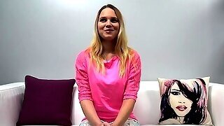 Czech Blonde, Klara Went To A Porn Video Casting Mostly To Get Her Daily Dose Of Fuck