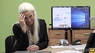 Loan4k. Hot Chick Is Ready To Have Sex For Money