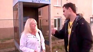 Twunk Picks Up Blondie Grannie And Bangs Her