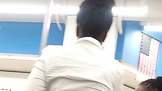 Thick Chocolate African Student