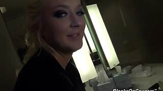 Leya Sucking Black Cocks Backstage - Leya Falcon